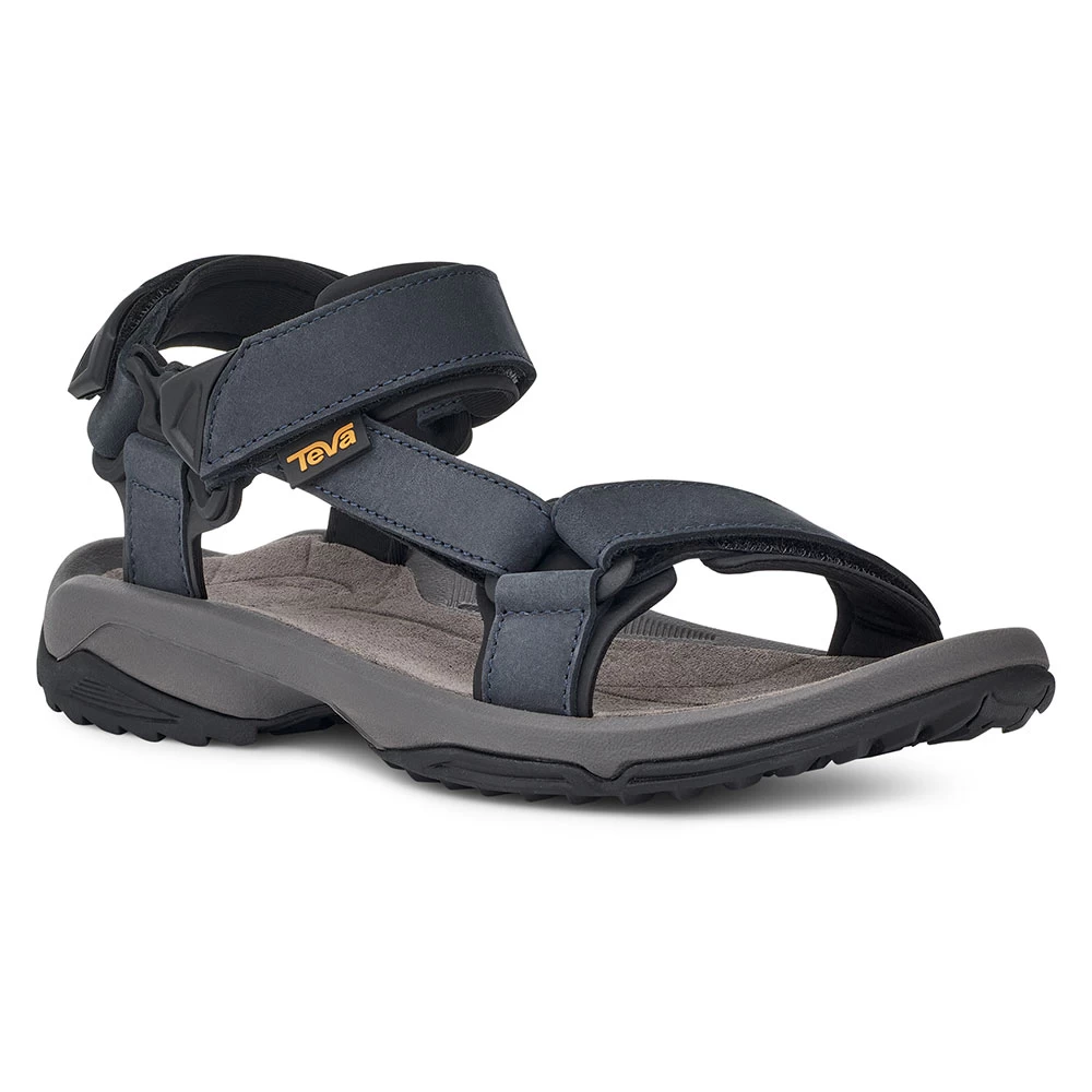 Teva Mens Terra FI Lite Leather Sandals (Total Eclipse)