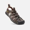 Keen Mens Clearwater CNX Sandals (Raven / Tortoise Shell)
