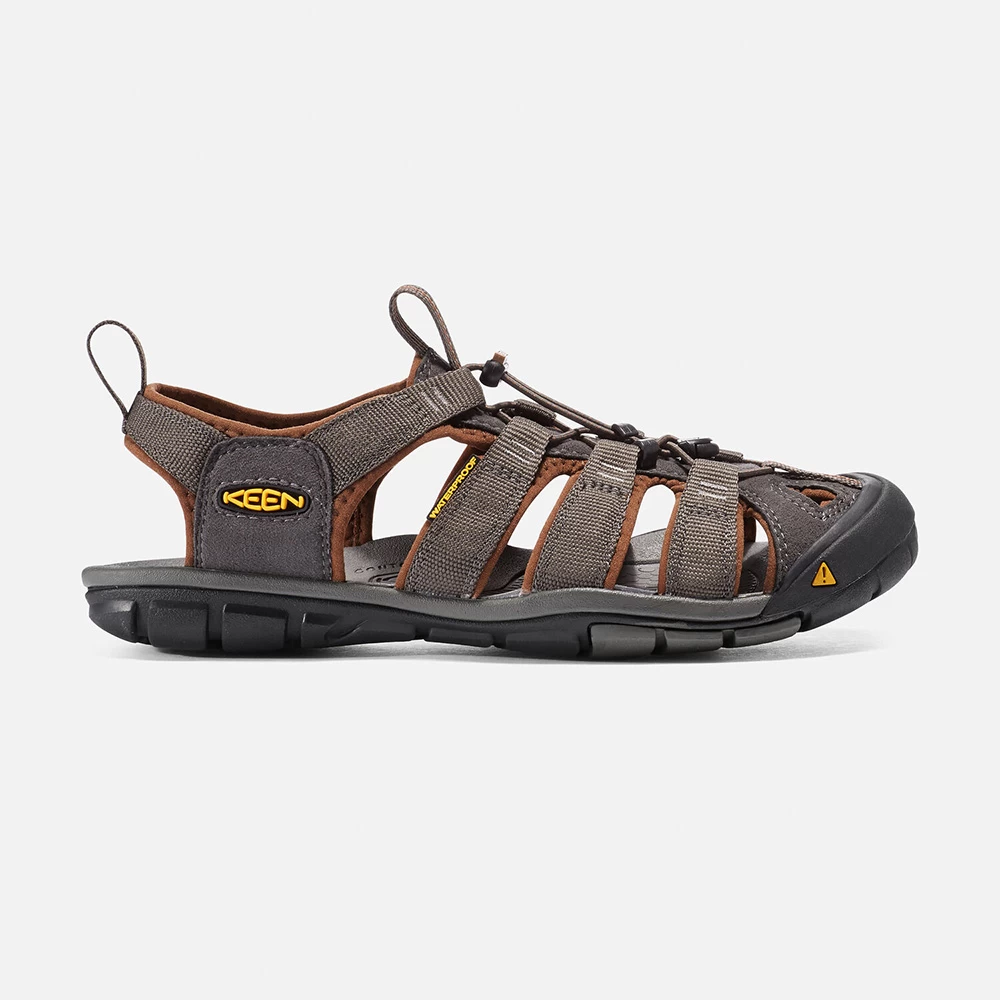 Keen Mens Clearwater CNX Sandals (Raven / Tortoise Shell) - Image 3