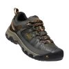 Keen Mens Targhee III Waterproof Hiking Shoes (Black Olive / Golden Brown)