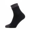 Sealskinz Warm Weather Ankle Length Waterproof Sock (Black/Grey)