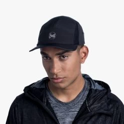 Buff 5 Panel Go Cap (Black)