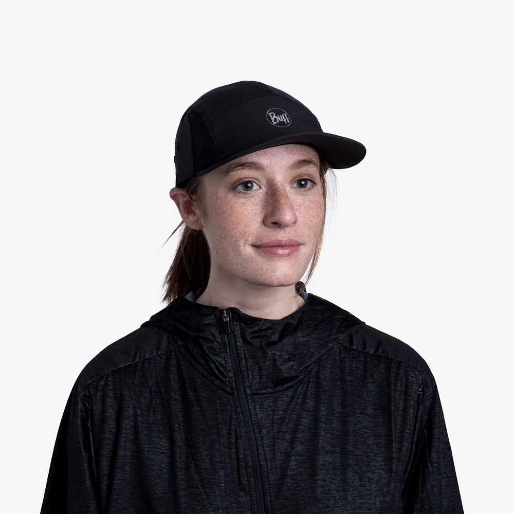 Buff 5 Panel Go Cap (Black) - Image 3