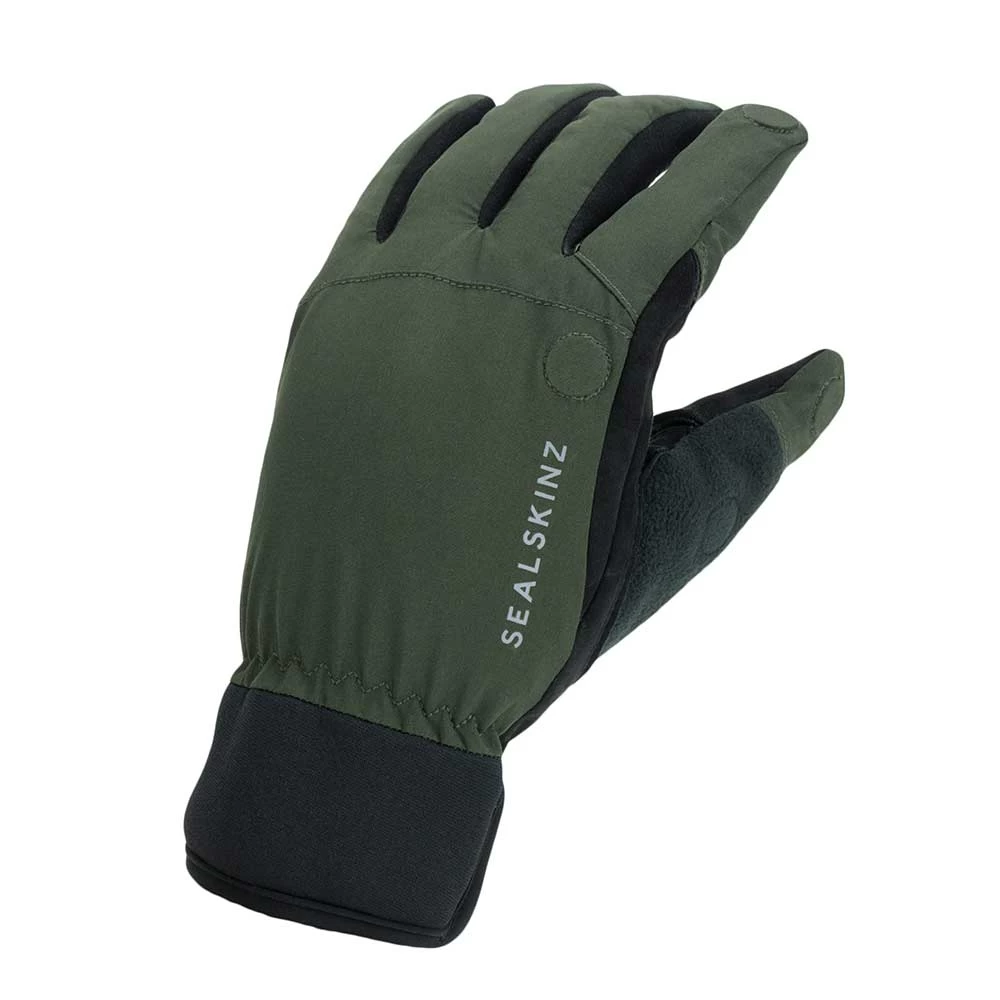 Sealskinz Waterproof All Weather Sporting Gloves (Olive Green/Black) - Image 2