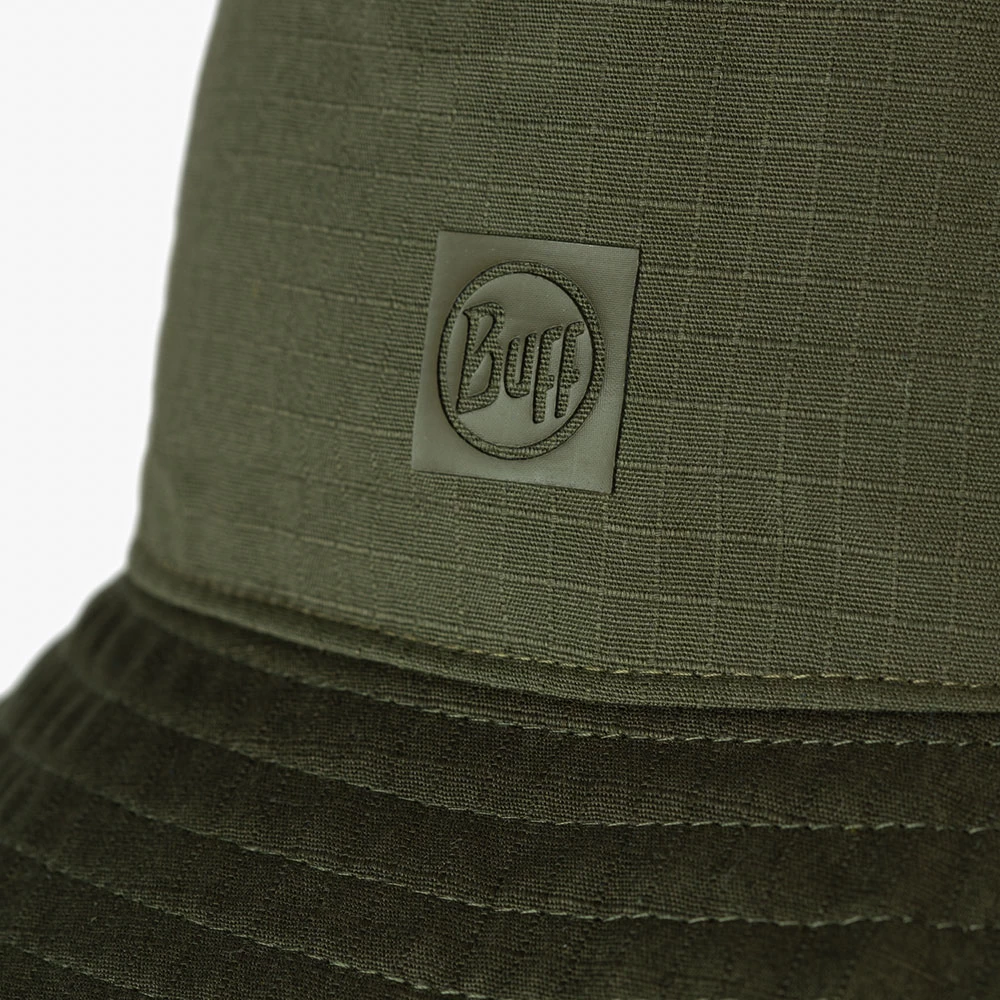Buff Sun Bucket Hat (Khaki) - Image 5