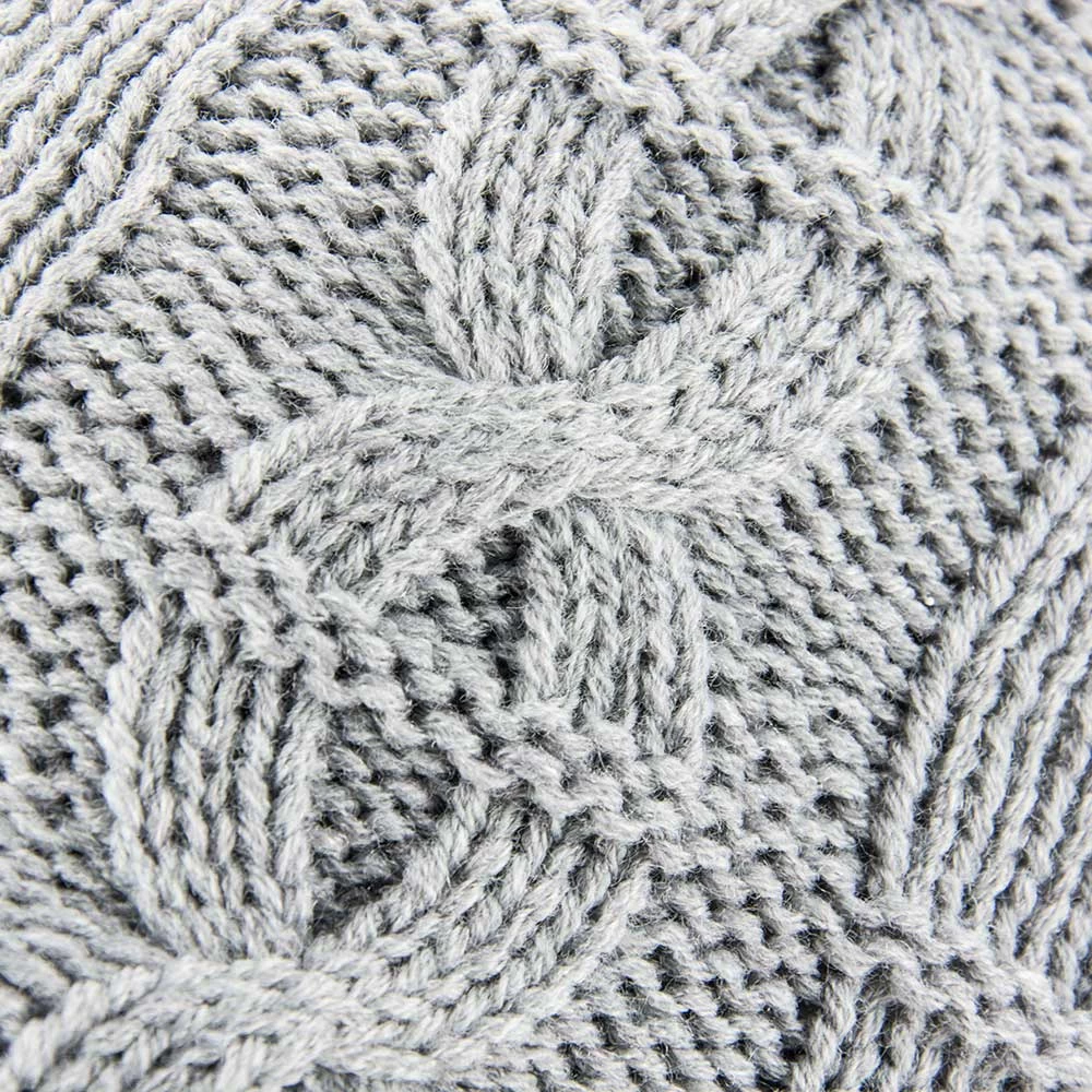 Sealskinz Cold Weather Cable Knit Waterproof Beanie (Grey Marl) - Image 2