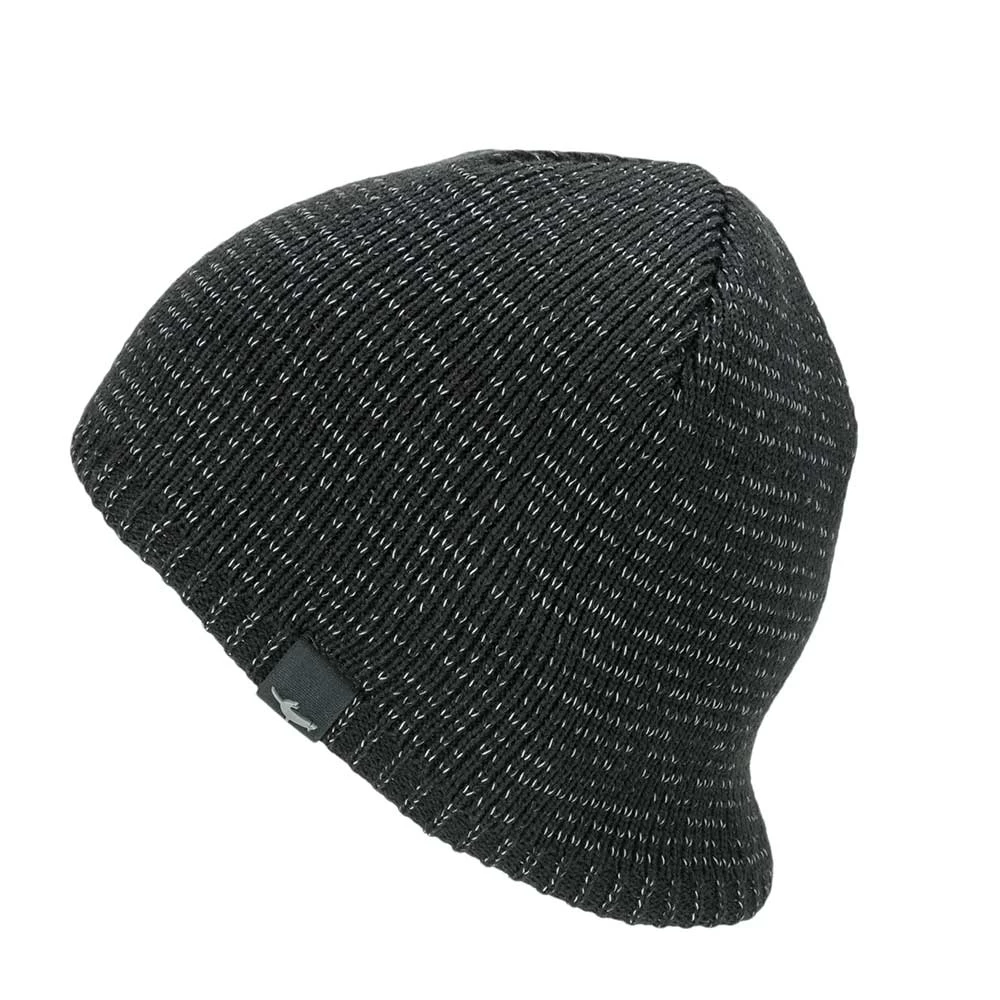 Sealskinz Reflective Cold Weather Waterproof Beanie (Black)