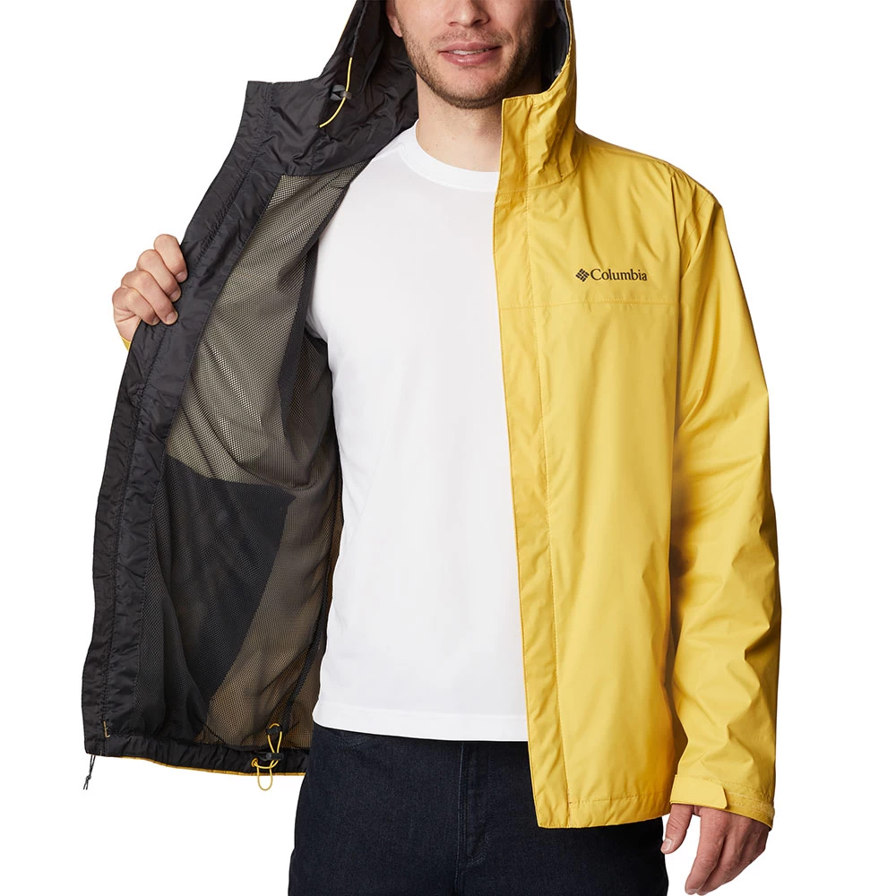 Columbia Mens Watertight II Waterproof Jacket (Golden Nugget) - Image 3