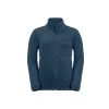 Jack Wolfskin Kids Polartec Taunus Full Zip Fleece (Dark Sea)