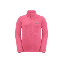 Jack Wolfskin Kids Polartec Taunus Full Zip Fleece (Pink Lemonade)
