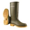 Dunlop Kids Wellington Boots (Green/Tan)