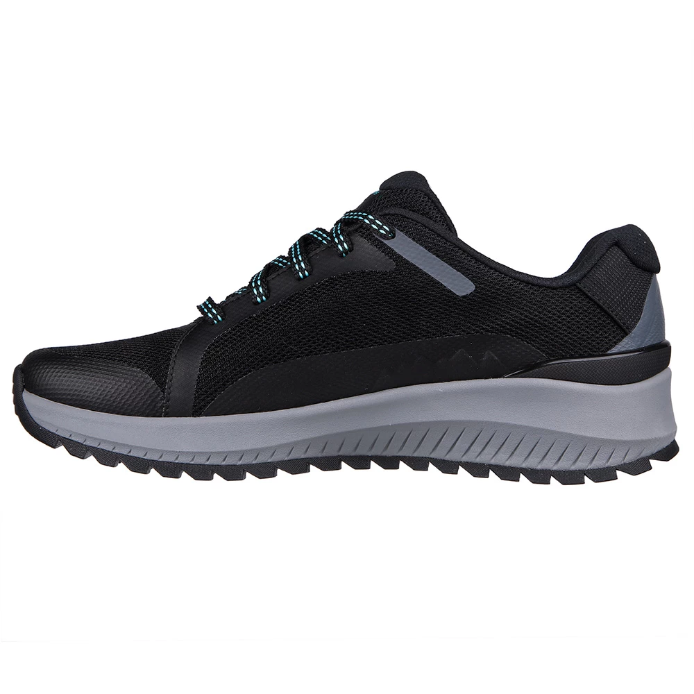 Skechers Womens Arch Fit Discover Walking Shoes (Black / Aqua) - Image 3