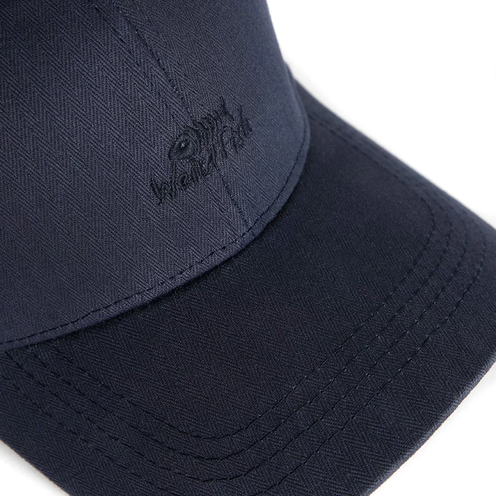 Weird Fish Scarfell Herringbone Cap (Navy) - Image 2