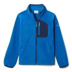 Columbia Kids Fast Trek III Full Zip Fleece (Bright Indigo)