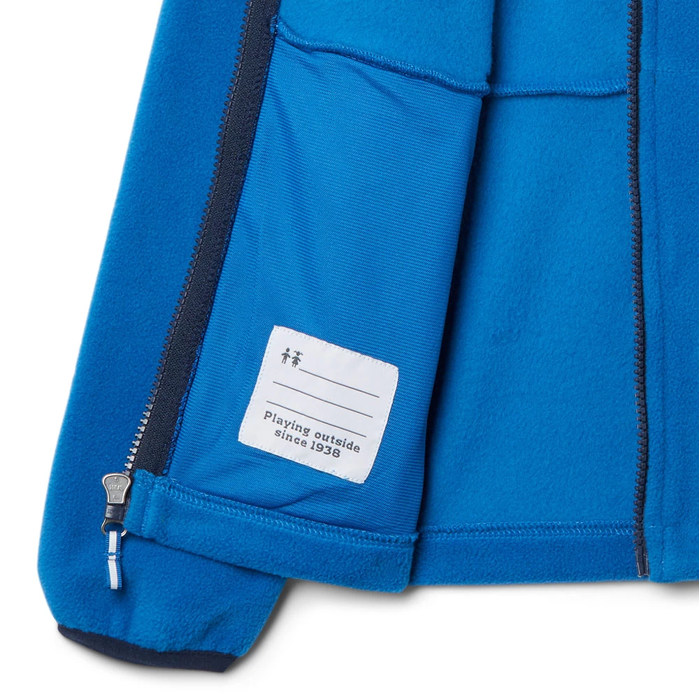 Columbia Kids Fast Trek III Full Zip Fleece (Bright Indigo) - Image 3