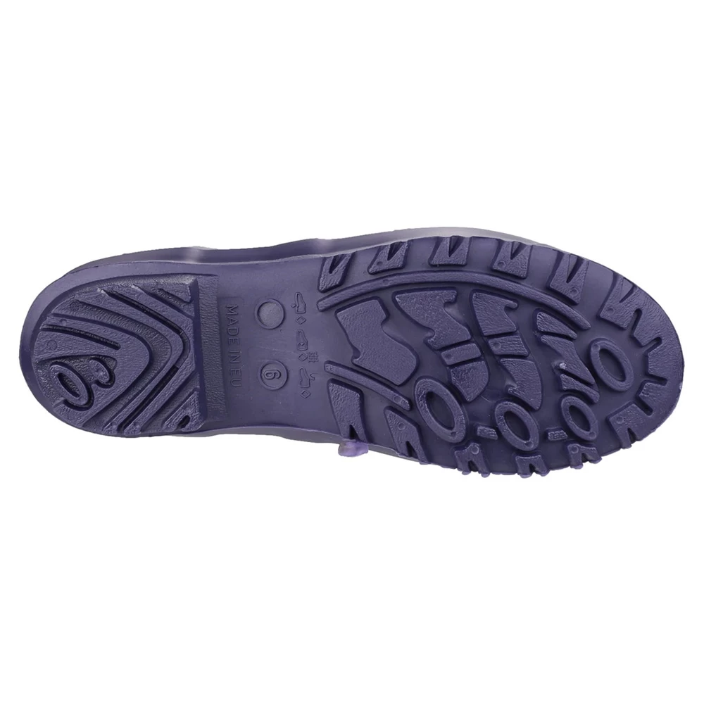 Cotswold Womens Sandringham Wellingtons (Purple) - Image 4