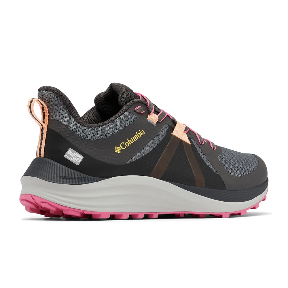 Columbia Womens Escape Pursuit Outdry Waterproof Walking Shoes (Dark Grey) - Image 4
