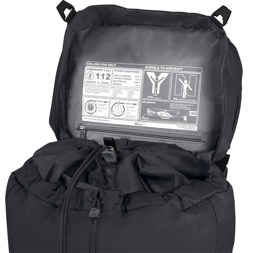 Jack Wolfskin Mens Highland Trail 55+5 Rucksack (Phantom) - Image 5