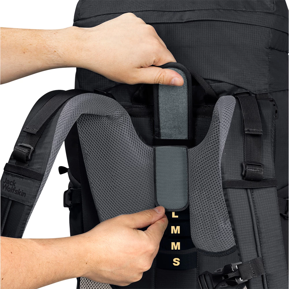 Jack Wolfskin Mens Highland Trail 55+5 Rucksack (Phantom) - Image 8