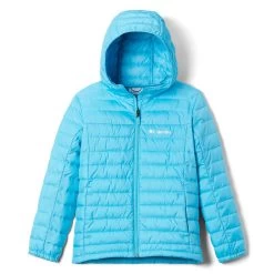 Columbia Kids Silver Falls Insulated Hooded Jacket (Atoll Blue)