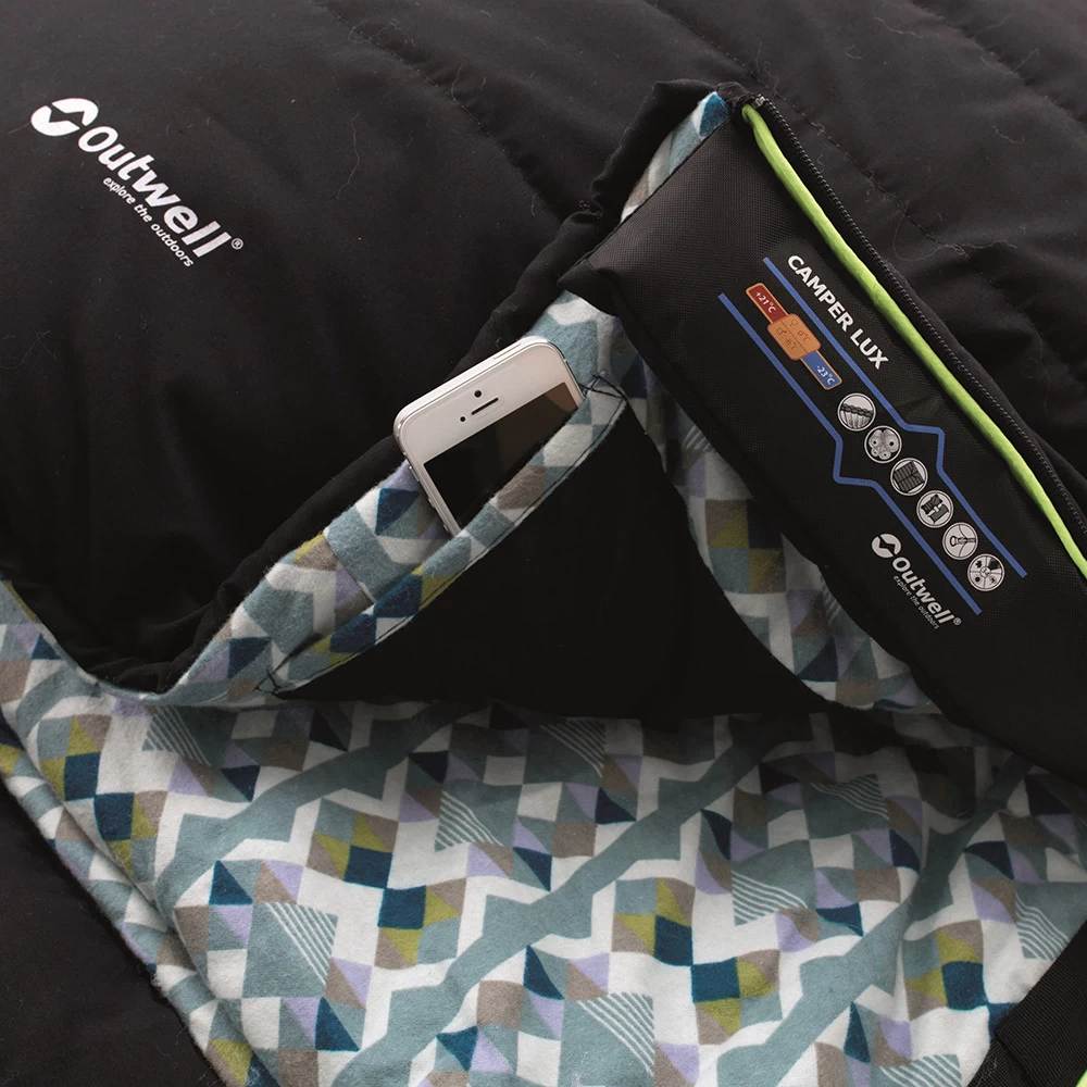 Outwell Camper Lux Double Sleeping Bag - Image 9