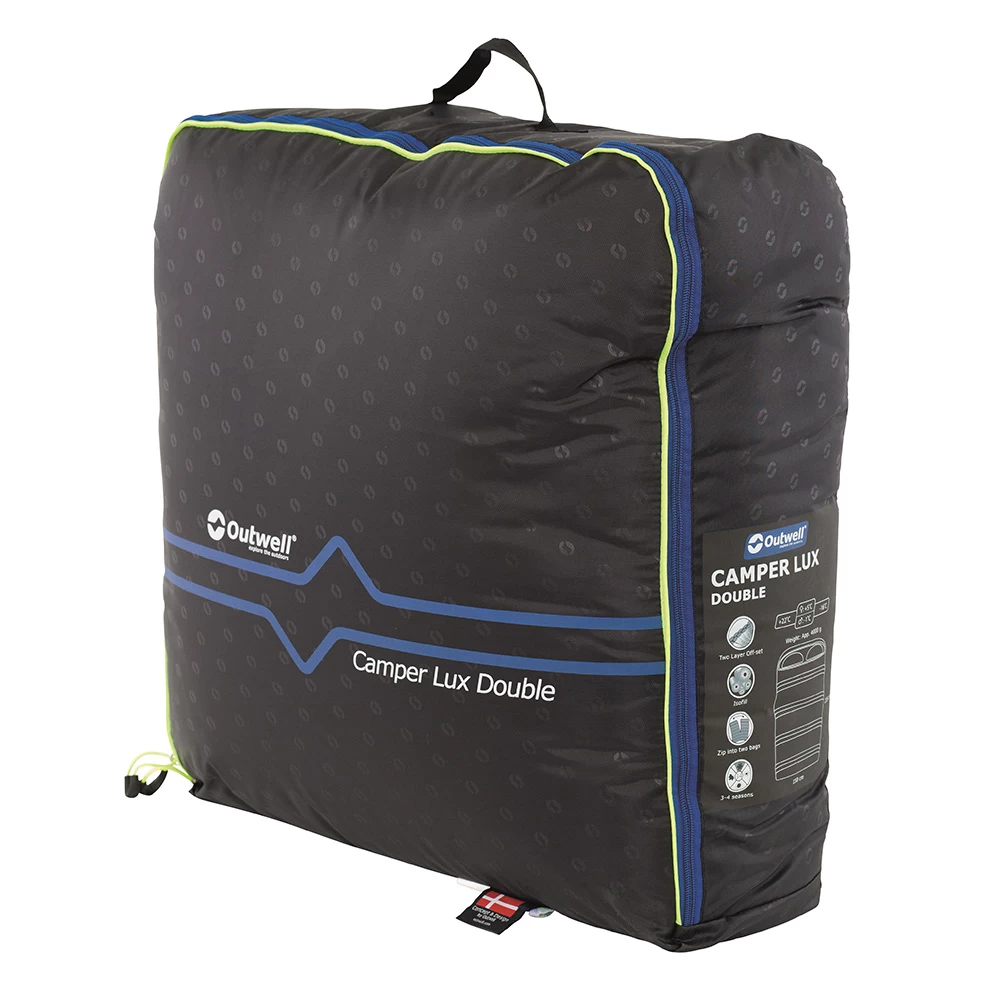 Outwell Camper Lux Double Sleeping Bag - Image 4