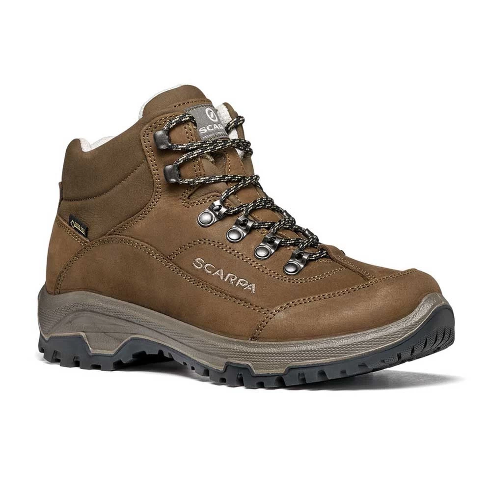 Scarpa Womens Cyrus Mid GTX Walking Boots (Brown)