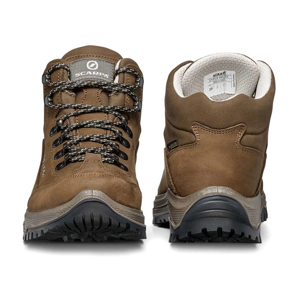 Scarpa Womens Cyrus Mid GTX Walking Boots (Brown) - Image 3