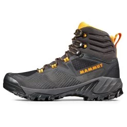 Mammut Mens Sapuen High GORE-TEX Hiking Boots (Black / Dark Radiant)
