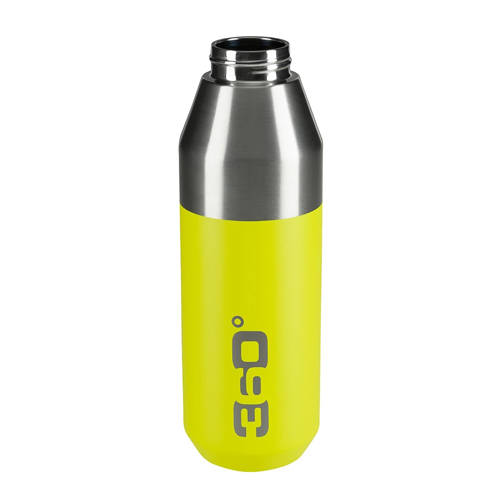 360 Degrees Vacuum Insulated Stainless Narrow Mouth Bottle - 750ml (Lime) - Image 4