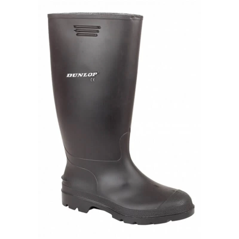 Dunlop Mens Wellington Boots (Black) - Image 3