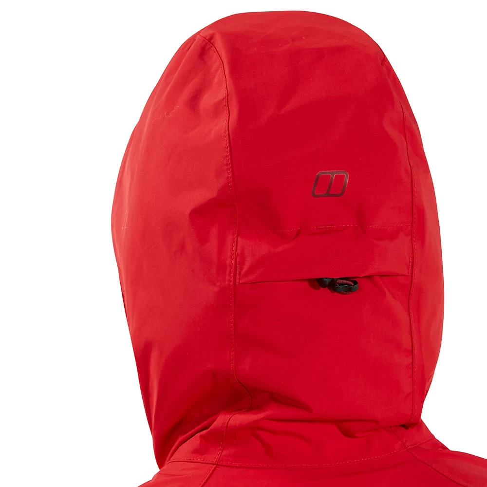 Berghaus Womens Deluge Pro Waterproof Jacket (Goja Berry) - Image 6