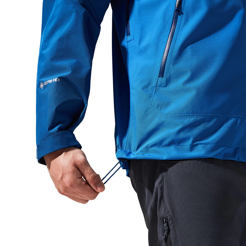 Berghaus Mens Paclite Peak Vented GORE-TEX Jacket (Turkish Sea / Limoges) - Image 11