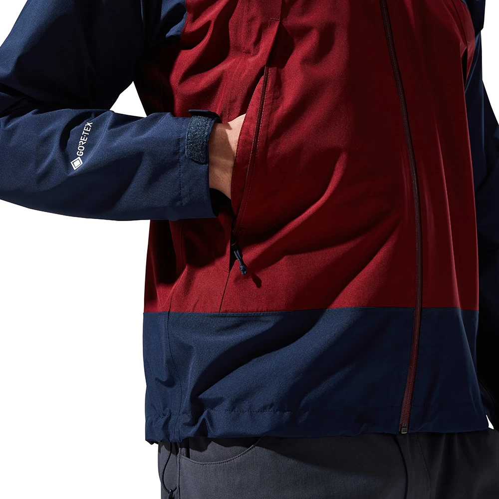 Berghaus Mens Paclite Dynak GORE-TEX Jacket (Dusk / Syrah) - Image 11