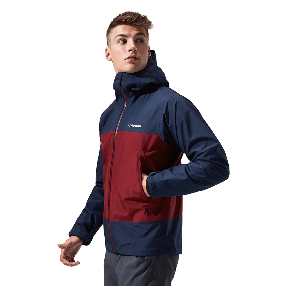 Berghaus Mens Paclite Dynak GORE-TEX Jacket (Dusk / Syrah) - Image 2