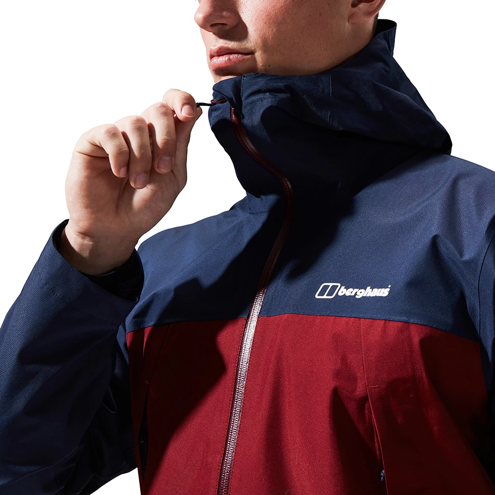 Berghaus Mens Paclite Dynak GORE-TEX Jacket (Dusk / Syrah) - Image 4