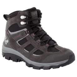 Jack Wolfskin Womens Vojo III Mid Hiking Boots (Dark Steel)