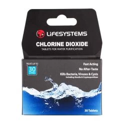 Lifesystems Chlorine Dioxide Water Purification Tablets