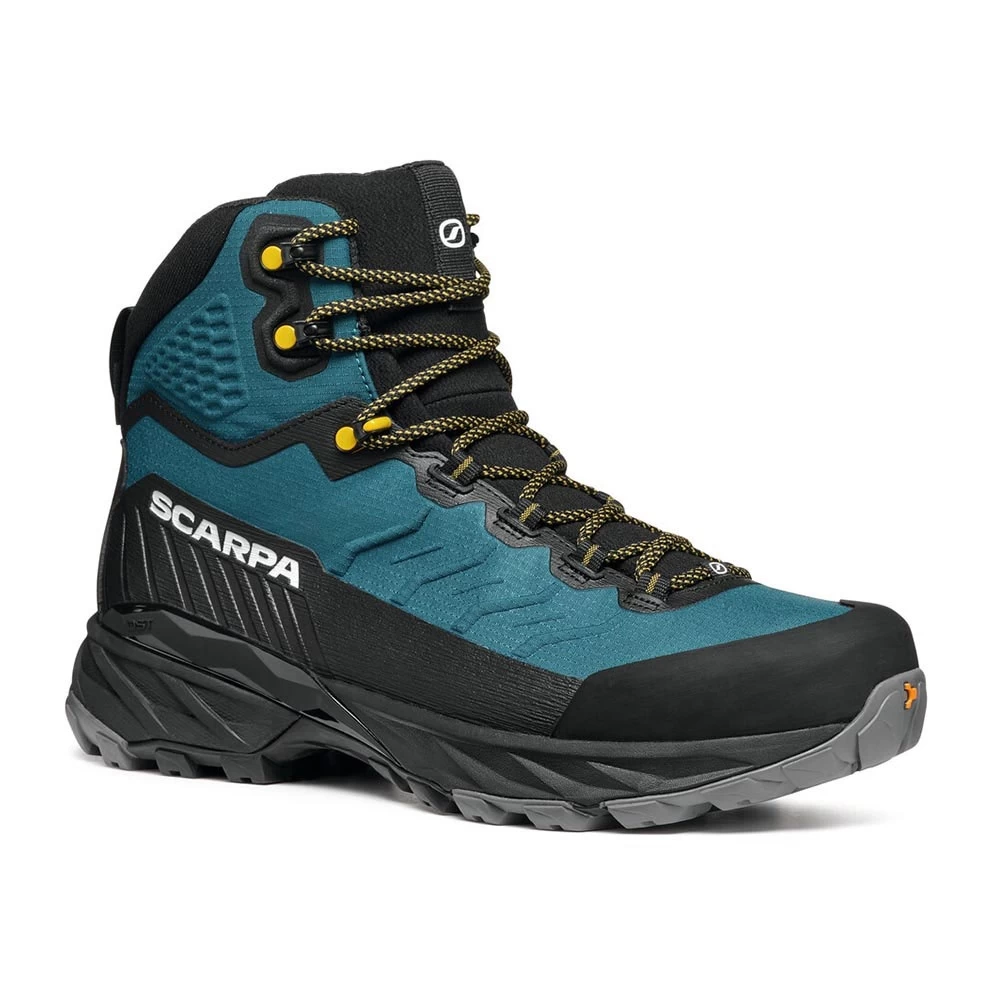 Scarpa Mens Rush TRK LT GORE-TEX Hiking Boots (Petrol / Mustard)