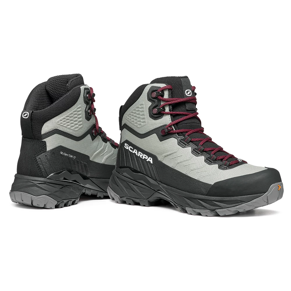 Scarpa Womens Rush TRK LT GORE-TEX Hiking Boots (Jade / Russet Brown) - Image 2