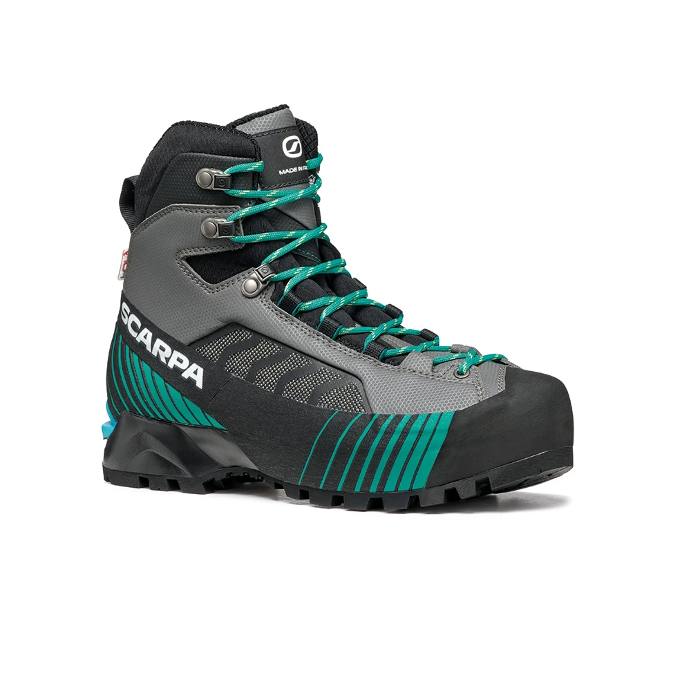 Scarpa Womens Ribelle Lite HD Waterproof Mountain Boots (Iron Grey / Tropical Green)