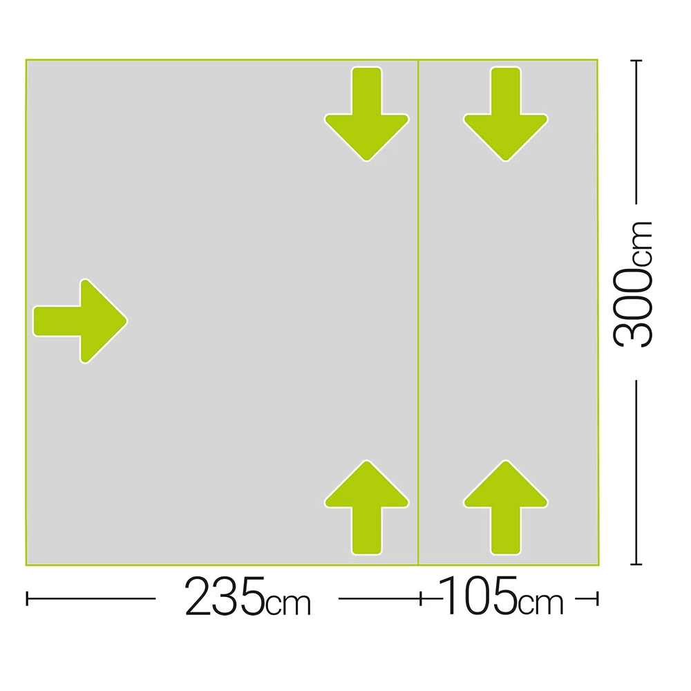 Quest Falcon 300 Air Low Drive Away Awning - Image 4