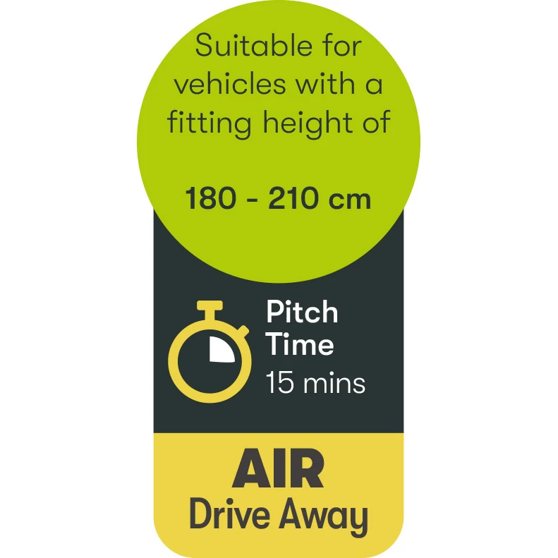 Quest Falcon 300 Air Low Drive Away Awning - Image 19