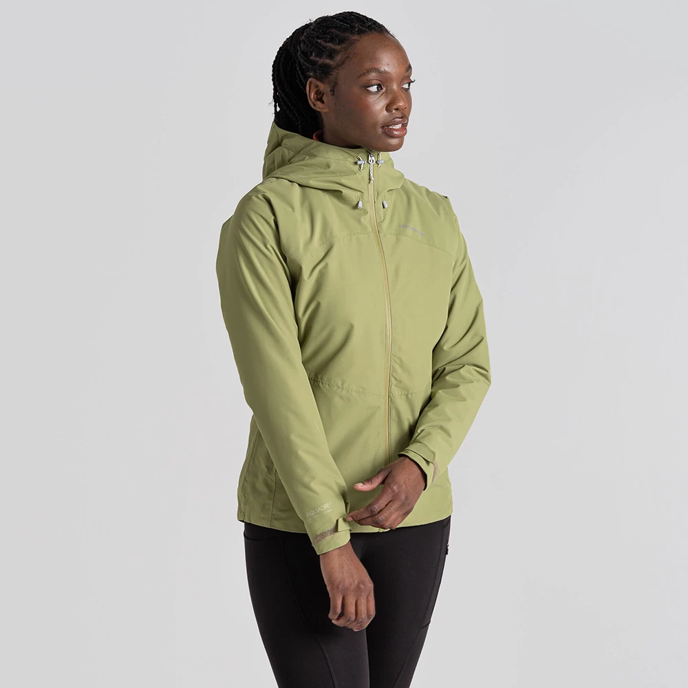 Craghoppers Womens Sariah Waterproof Jacket (Moss) - Image 2