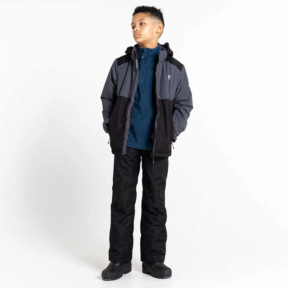 Dare 2b Kids Impose III Waterproof Ski Jacket (Ebony Grey/Black) - Image 4