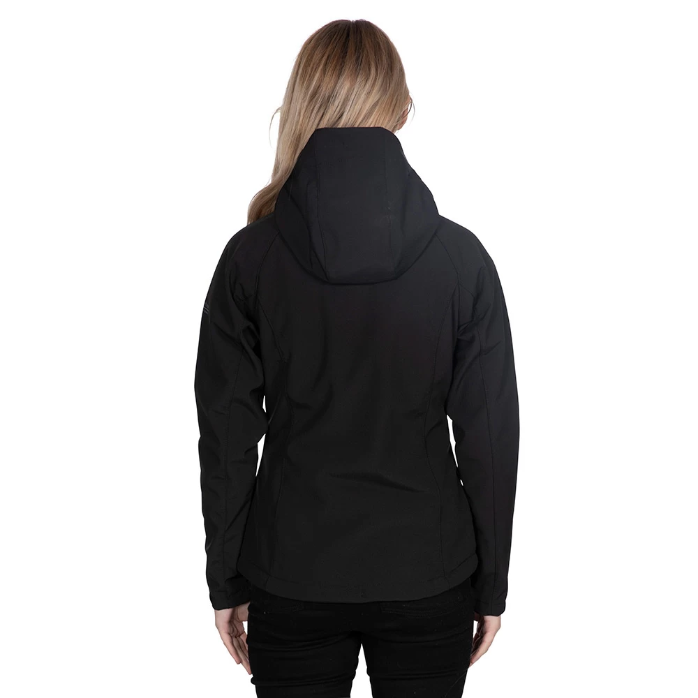 Trespass Womens Bela II Softshell Jacket (Black) - Image 2