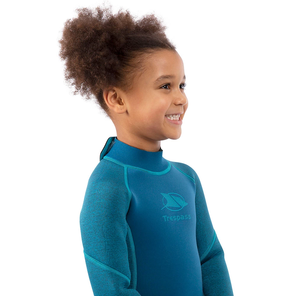 Trespass Kids Lillian 3mm Full Length Wetsuit (Cosmic Blue Marl) - Image 7