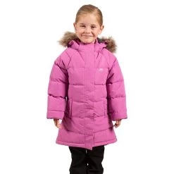 Trespass Girls Unique Insulated Jacket (Deep Pink)