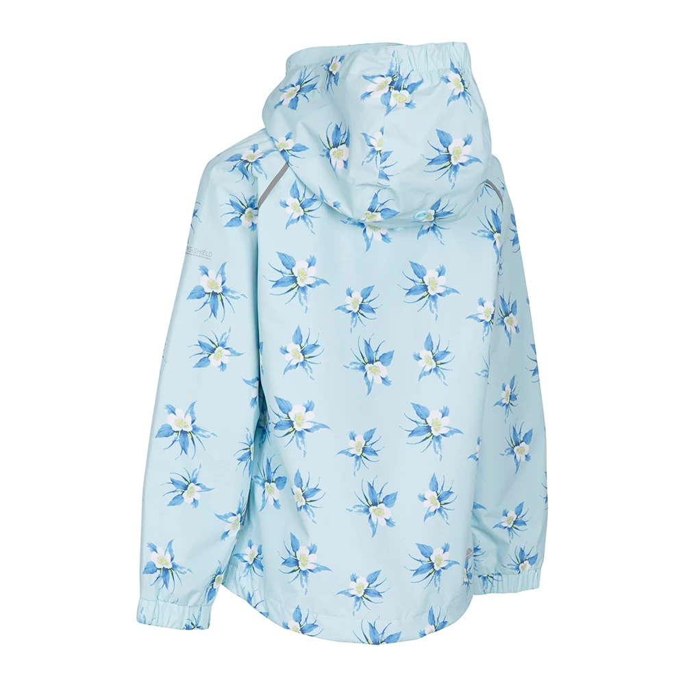 Trespass Girls Joyful Printed Waterproof Jacket - Image 2