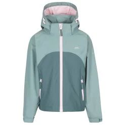 Trespass Kids Capture Waterproof Jacket (Teal Mist)